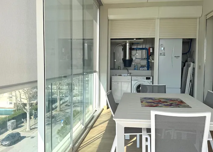 Cn003 - Cesenatico, Bilocale Fronte Mare Con Terrazzo Panoramico דירה *