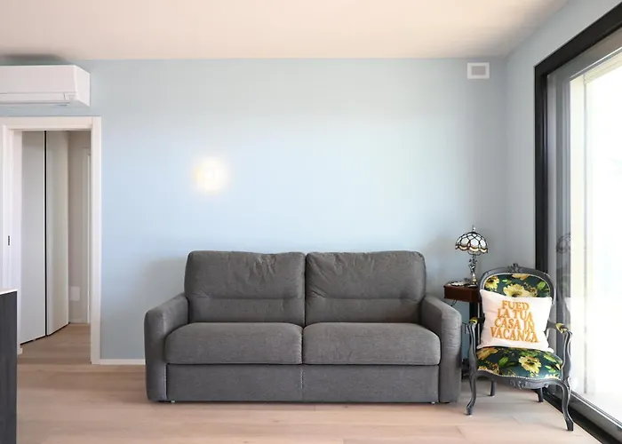 Cn003 - Cesenatico, Bilocale Fronte Mare Con Terrazzo Panoramico * צ'סנטיקו