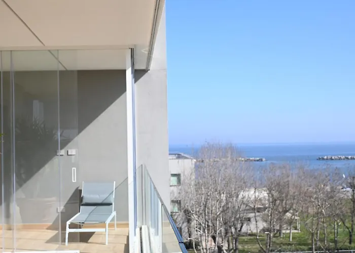 Cn003 - Cesenatico, Bilocale Fronte Mare Con Terrazzo Panoramico *